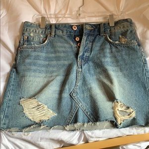 Zara Denim skirt